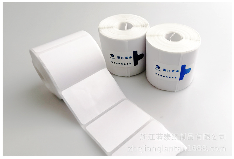 In-stock three-proof thermal paper label roll self-adhesive printing logistics express station waybill thermal printing paper pic 27