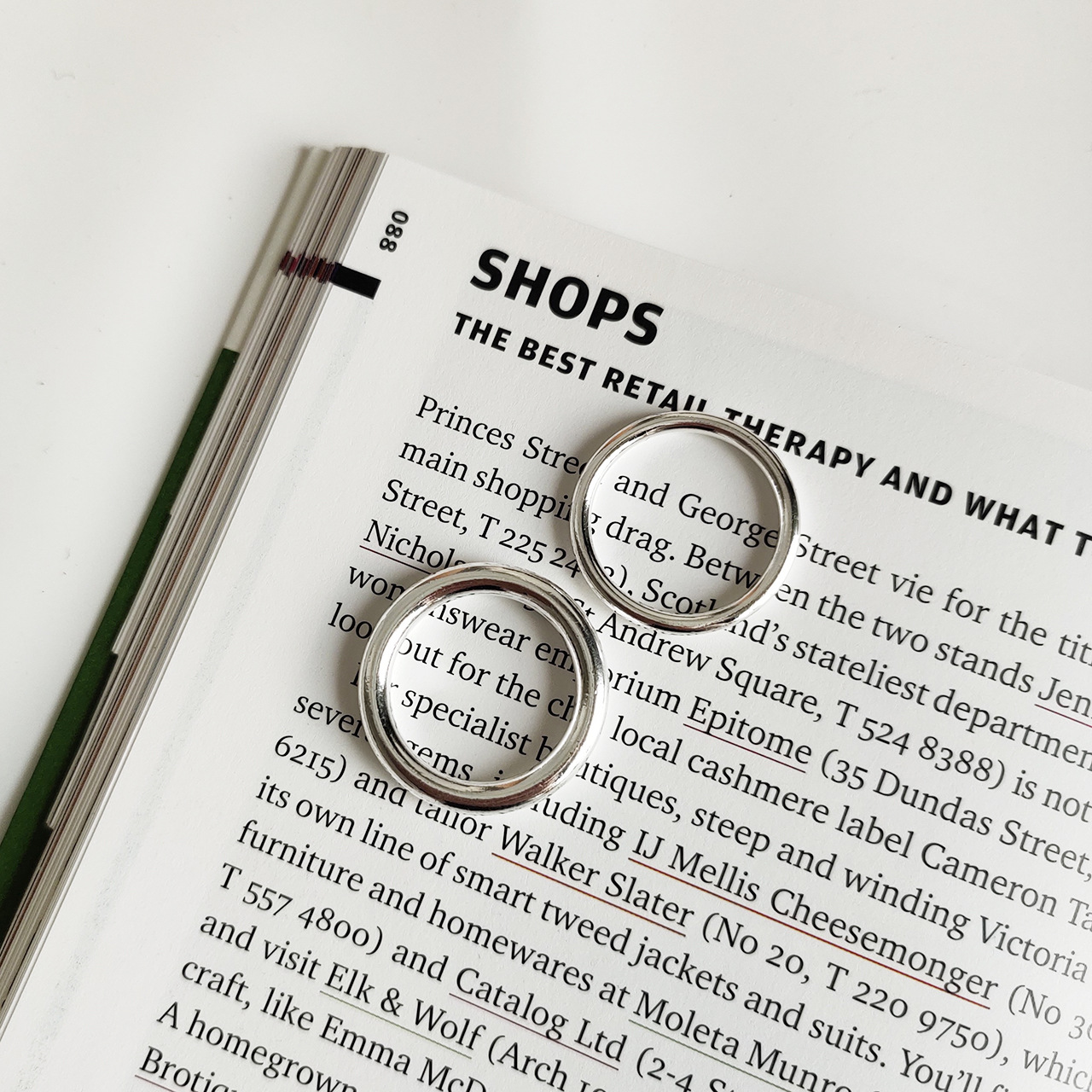 Heavy metal line ring, Korean version S925 pure silver simple style smooth surface simple line fine ring ring pic 21