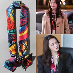 Factory direct sales of new imitation cashmere scarf for women, Korean version for autumn and winter warmth cashmere solid color gift scarf shawl pic 8