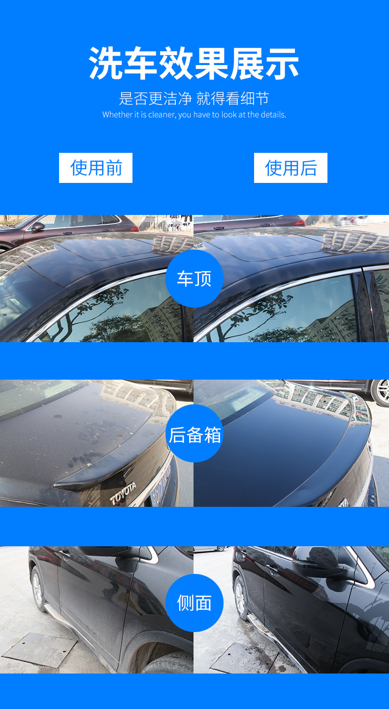 润东雪尼尔擦车块洗车海绵汽车清洁海绵块汽车清洁工具LS-415详情10