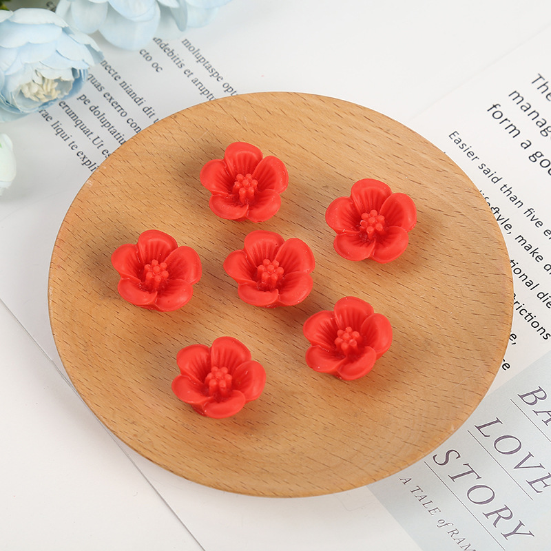 六连小梅花模具DIY香薰蜡烛摆件滴胶翻糖巧克力蛋糕装饰硅胶模具详情5