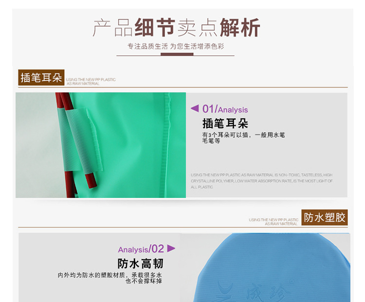 Chengzhen plastic water bucket, shrink, compress, fold, portable water bucket, drawing pen washing bucket, mini water bucket, outdoor car pic 7