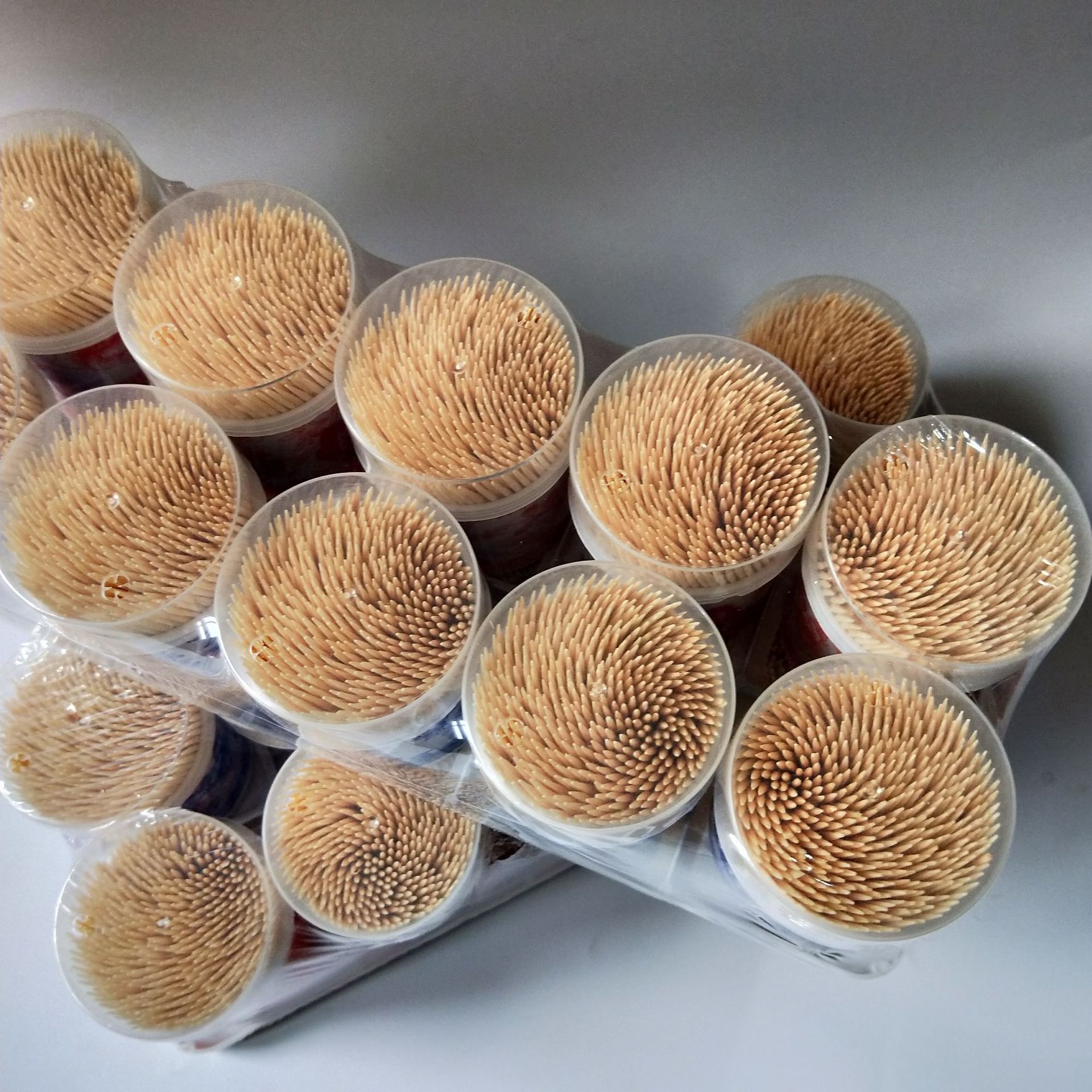 【1-1 Zone 】【 Blue and White Porcelain Toothpicks 】10/ card 400/ box 2 yuan store blue and white porcelain toothpicks, canned toothpicks, bottled toothpicks, double-sided toothpicks 1 yuan supply pic 3