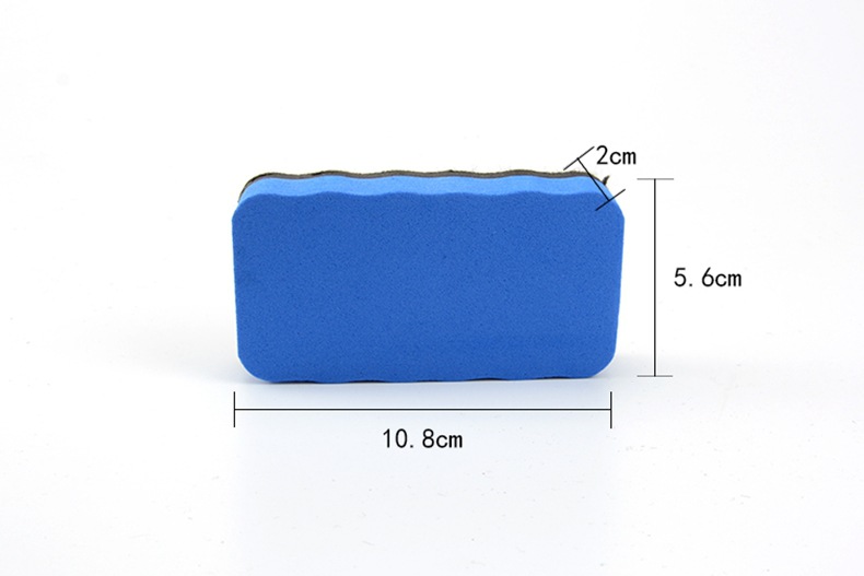 EVA white board eraser, color LOGO teaching, rectangular easy-to-clean felt eraser, clean printed black board eraser, can be wiped pic 5