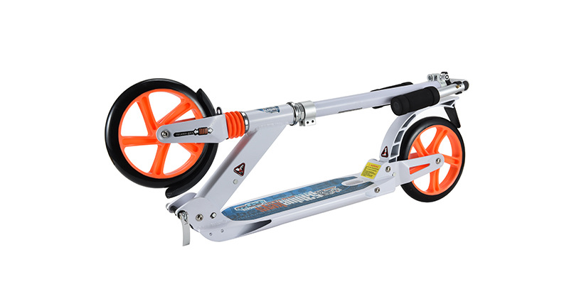 S200 large wheel all-aluminum alloy foldable scooter, two-wheel work step, campus tool, mobility vehicle for adults pic 6