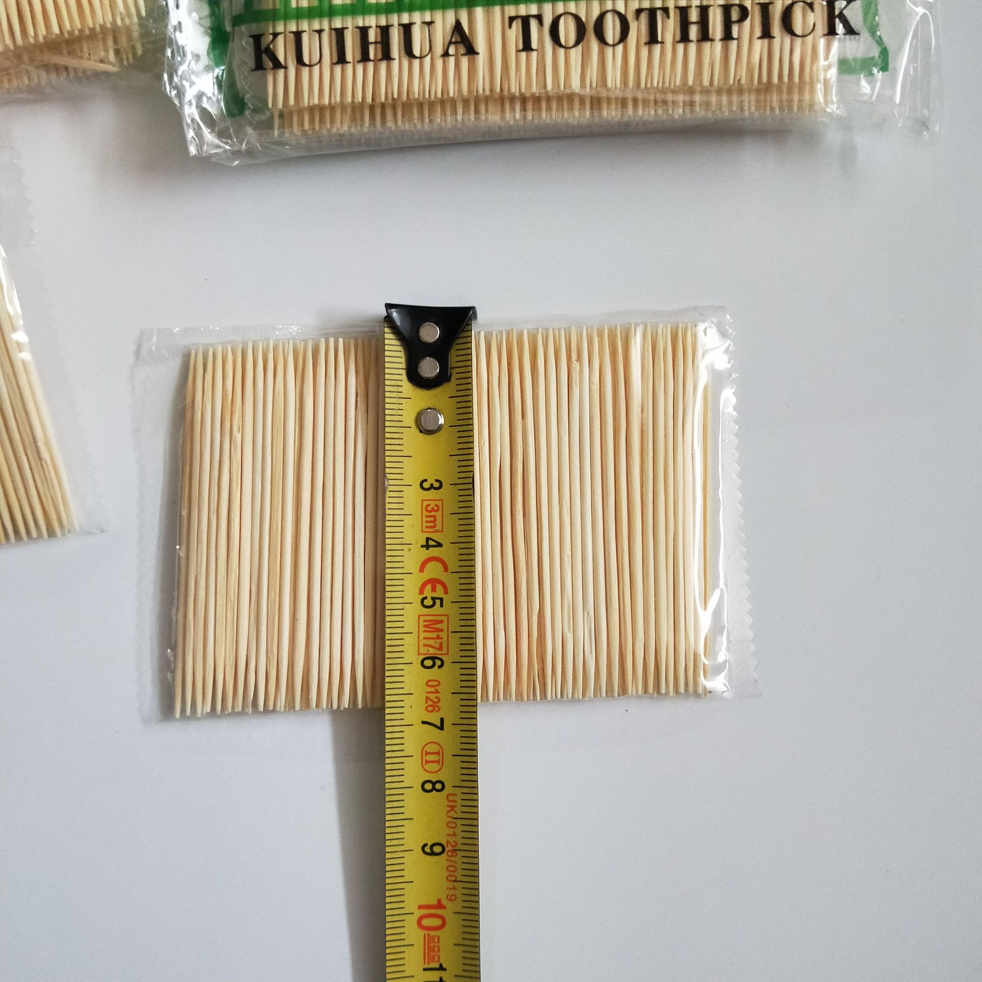 (1-1 Zone) [4 Bags] 4X400 toothpicks 400 yuan per box, 4 toothpicks per package, special offer, 4 small packages of toothpicks, bagged toothpicks 2 yuan pic 6