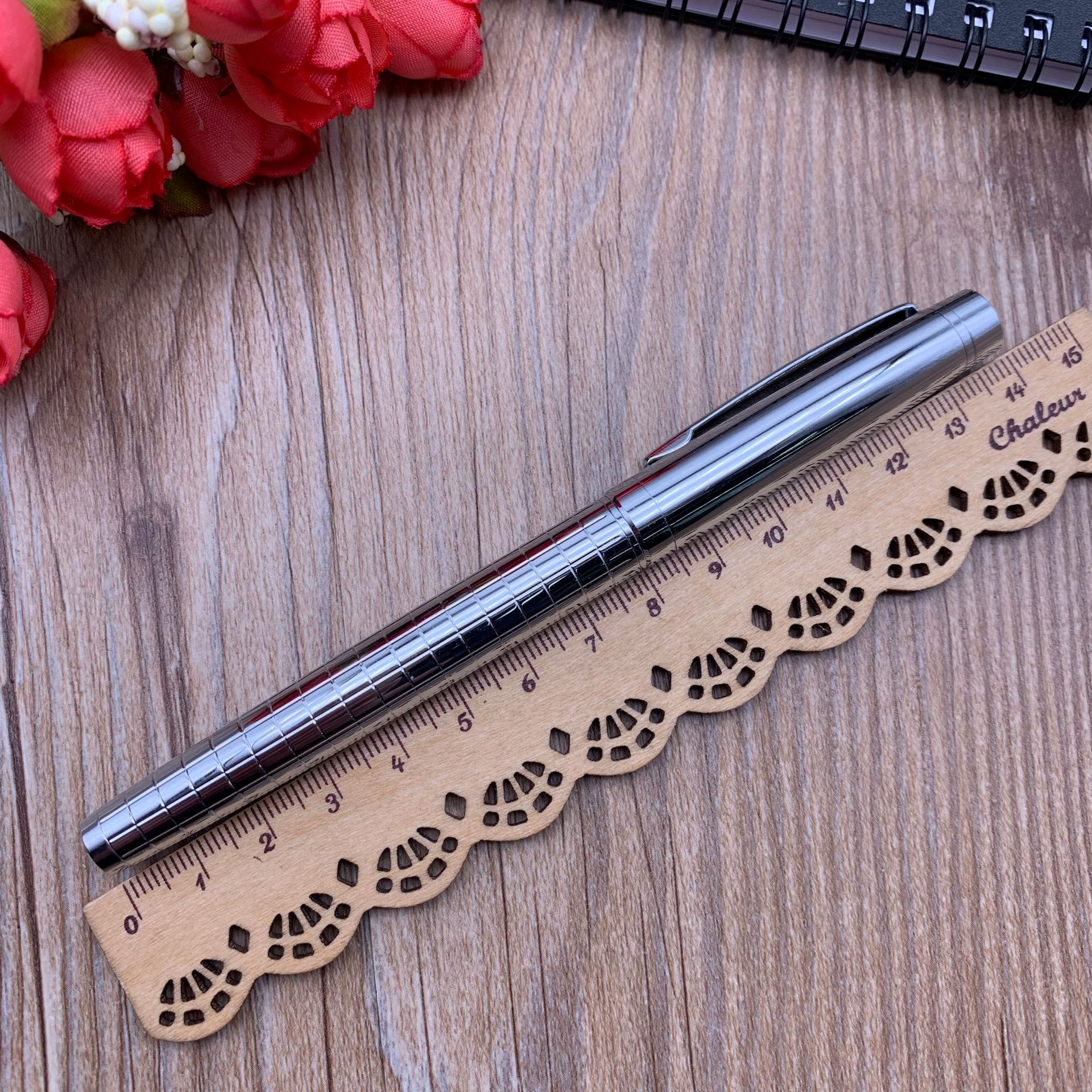 New manufacturer wholesale engraved pens, rotary metal pens, signature pens, advertising pens can be laser-engraved pic 9