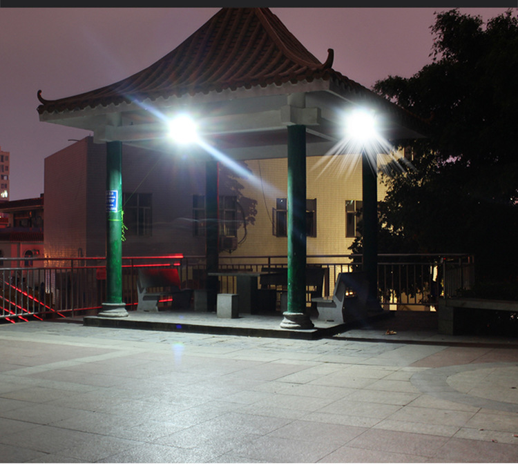 Cross-border exclusive supply of 56LED solar lamps, outdoor garden lamps, split-type garage solar human body sensor wall lamps pic 19