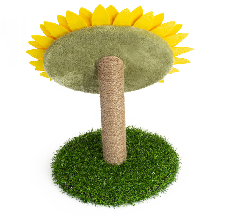 Wholesale of pet supplies, including living room cat scratch boards, sisal sunflowers, sunflowers, pet household cat claw grinding, and cat climbing frames pic 45
