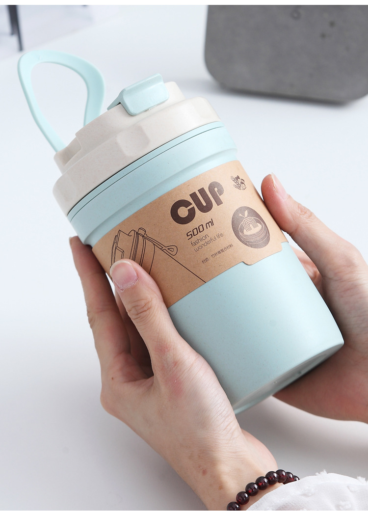 厂家创意水杯大容量密封保温杯子双层创意随手杯可微波小礼品批发详情12