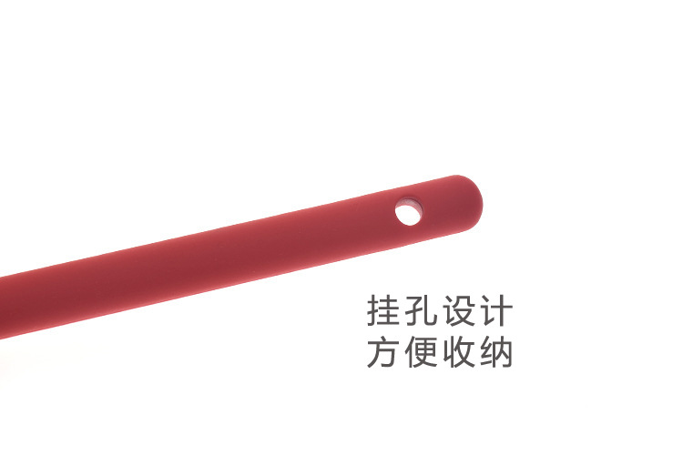 In-stock kitchen tools, solid color, extended handle, large silicone salad, denser silicone spoon, large and denser pic 8