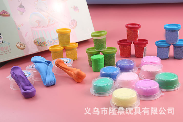 Perlebao DIY pastel pastel pastel pastel pastel pastel pastel pastel pastel pastel de harina super ligero juego de arcilla puzzle niños juguete de plastilina cristal definido pic 7