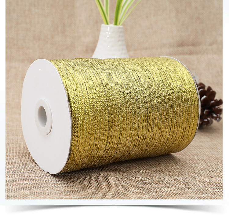 天美葱带0.3CM-5CM金银葱带缎带包装彩带蛋糕织带丝带编织详情4