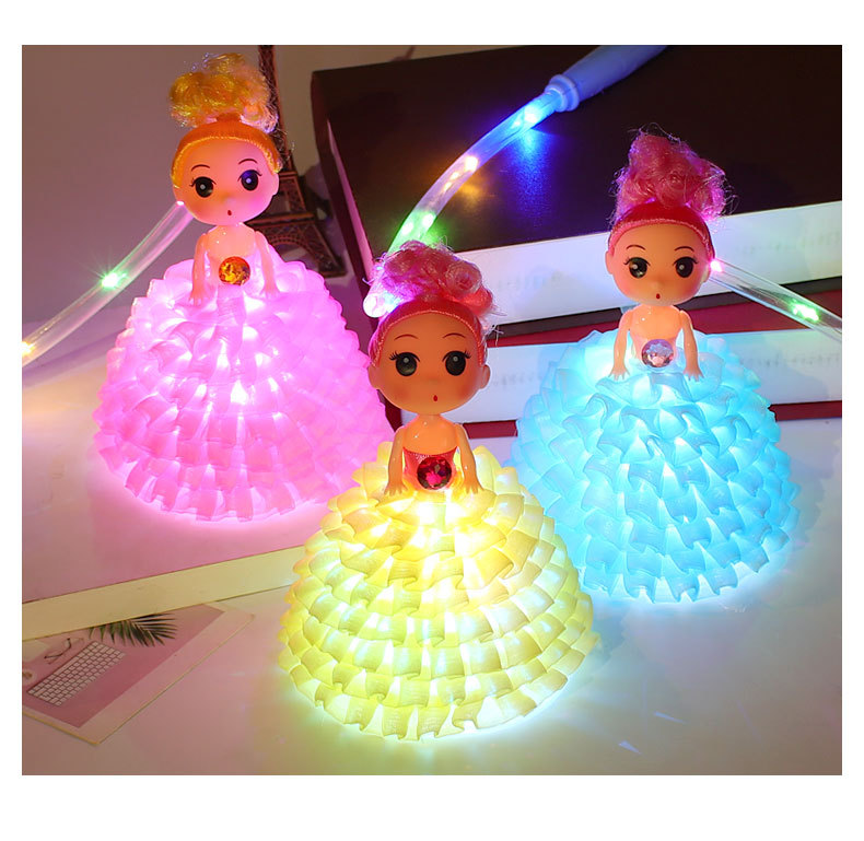 Hand-held luminous dolls light up, confusing dolls carry lanterns, popular street stalls sell lanterns, wholesale street stalls pic 16