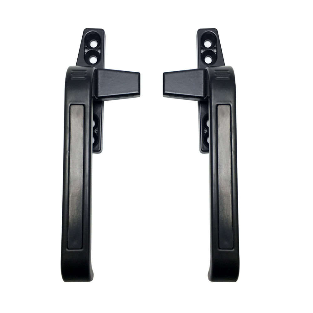 50 aluminum alloy window handle, flat-opening door and window single-point 7-shaped thickened handle, window pull, outward-sliding window lock, aluminum alloy pic 10