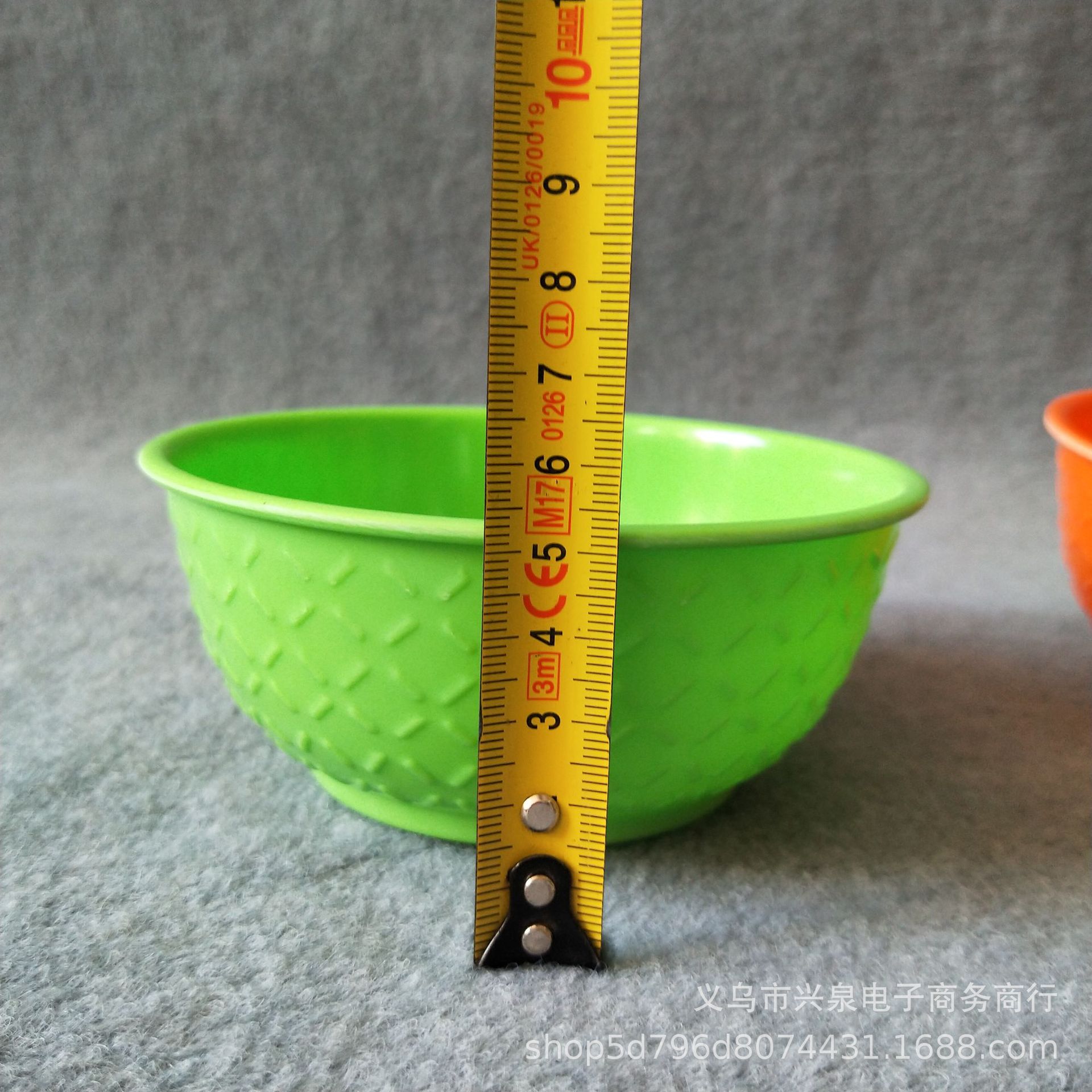【 Zone 3-9 】4059 Pineapple bowls 336 per box, one-yuan store, melamine bowls, pineapple bowls, colored rice bowls, imitation porcelain bowls, one-yuan supply wholesale pic 3