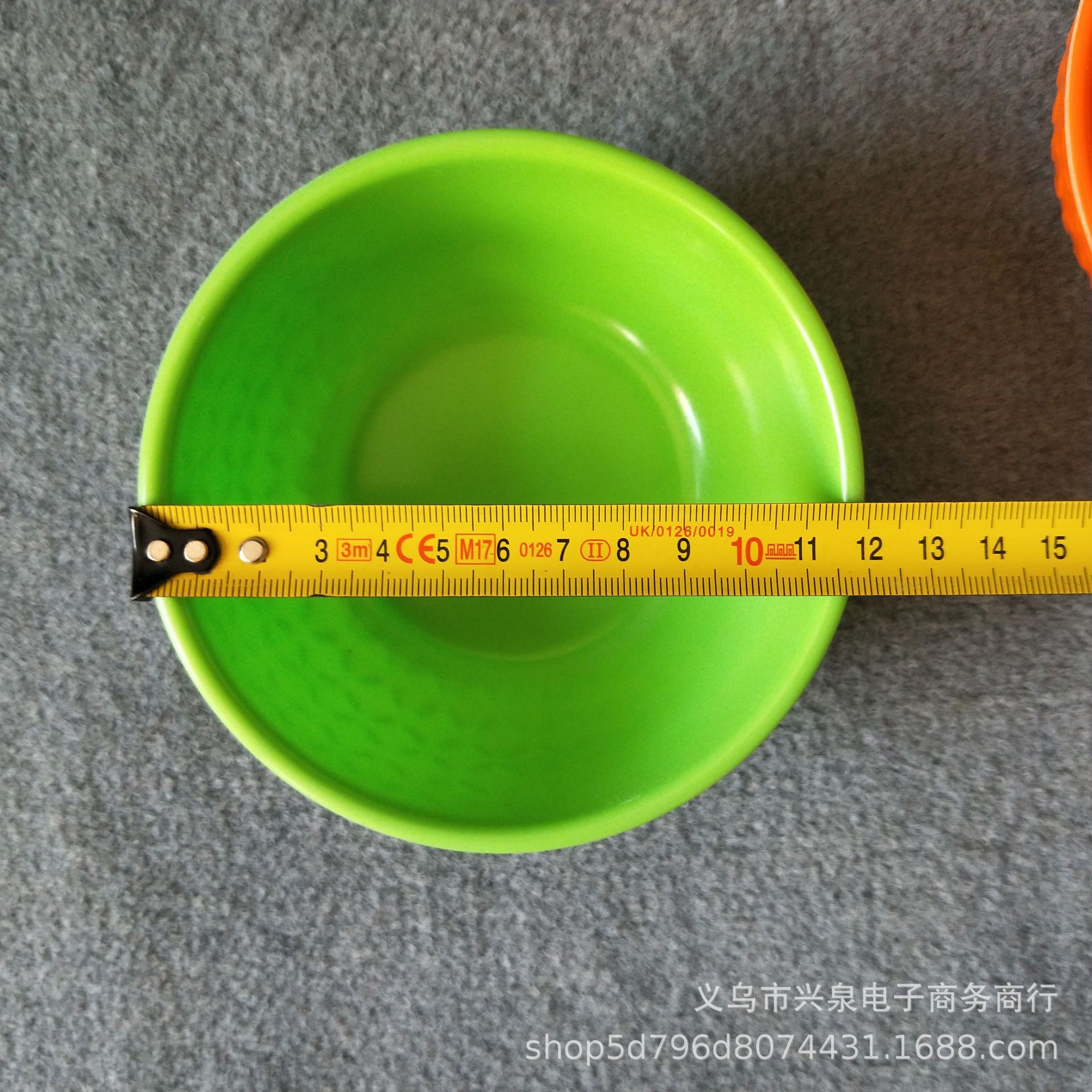 【 Zone 3-9 】4059 Pineapple bowls 336 per box, one-yuan store, melamine bowls, pineapple bowls, colored rice bowls, imitation porcelain bowls, one-yuan supply wholesale pic 2