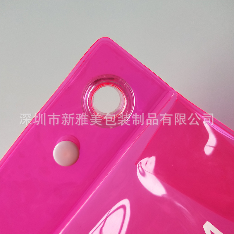 The manufacturer supplies pvc three-dimensional bags, cosmetic bags, pvc snap bags, and pvc underwear and clothing packaging bags that can be printed pic 5