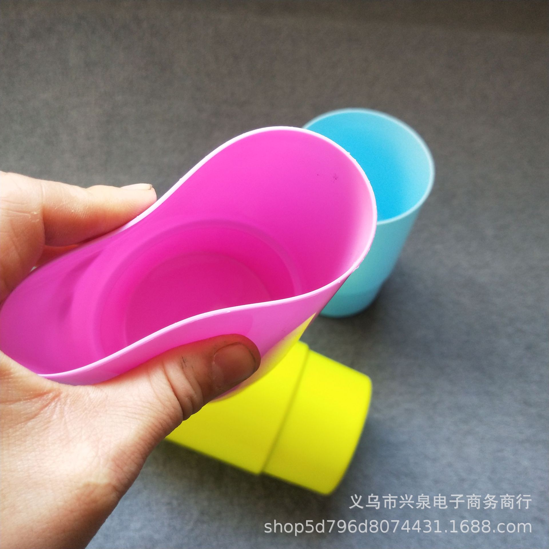 【 Zone 3-5 】 Double-section cups, a box of 360 plastic dental cups, car cups, colorless plastic cups, plastic water cups, wholesale for one yuan pic 5