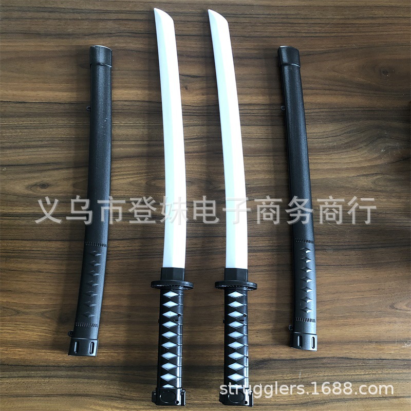 发光武士剑大号67CM发光武士刀带剑鞘儿童益智刀剑玩具批发详情15