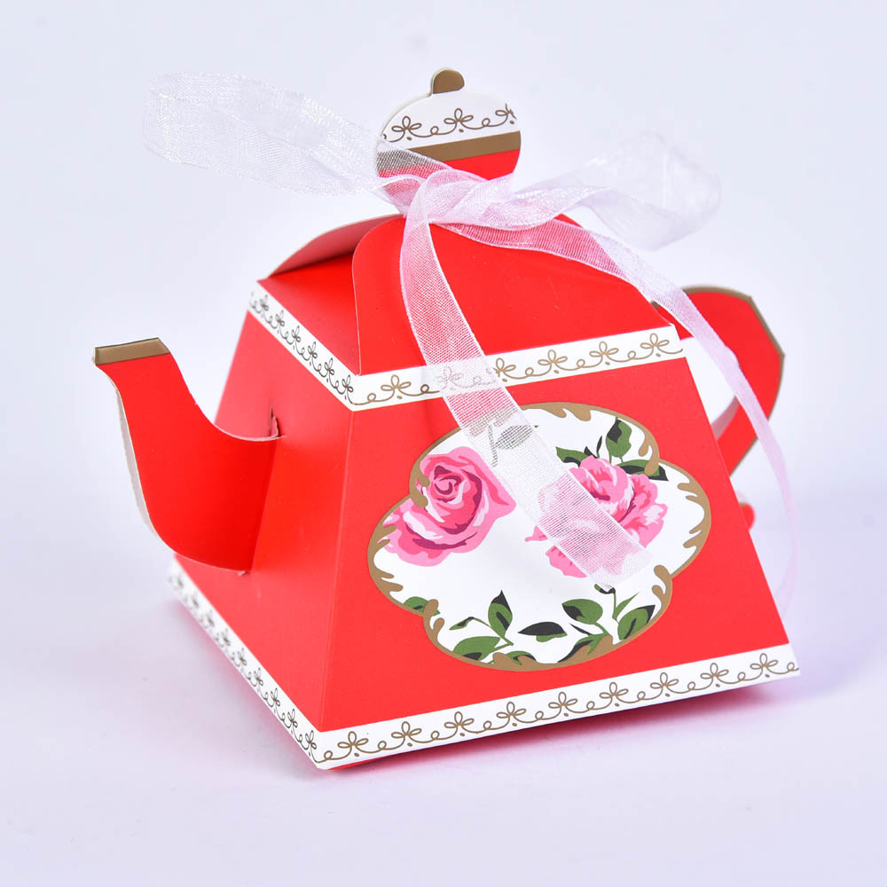 Creative European-style teapots, wedding candy boxes, spring candy boxes, gift boxes, wedding candy boxes, wedding candy packaging boxes wholesale pic 9