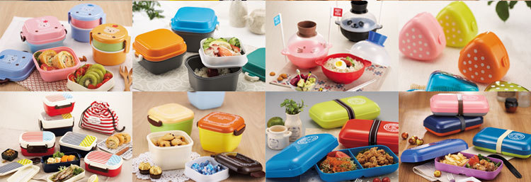 Bangduo - Customized double-layer oval lunch box, plastic lunch box, Japanese microwave oven, student lunch box pic 7