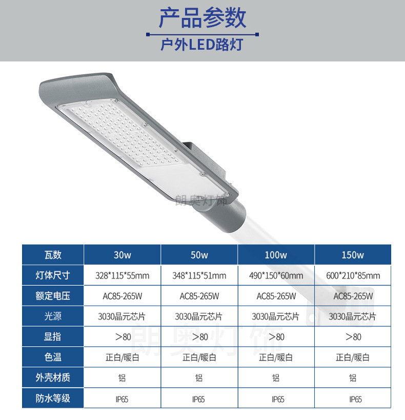 Outdoor led street lamps with thickened aluminum shells, new rural construction road lighting street lamp heads, basketball court square outdoor lamps pic 13