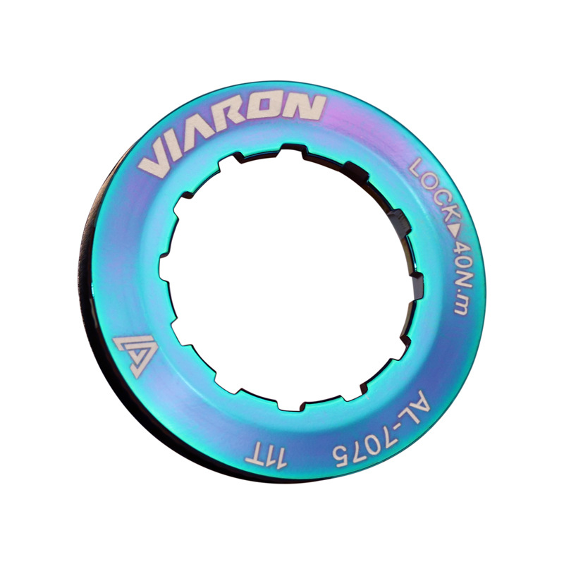 VIARON/ Cross-border aluminum alloy flywheel cover for Mountain bikes and road bikes, flywheel lock cover, lock ring, self-propelled accessories pic 13