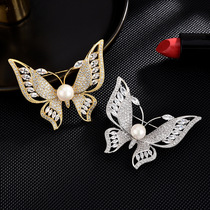 新款春季胸针女高档简约别针时尚创意胸针别镂空树叶羽毛百搭精致详情8