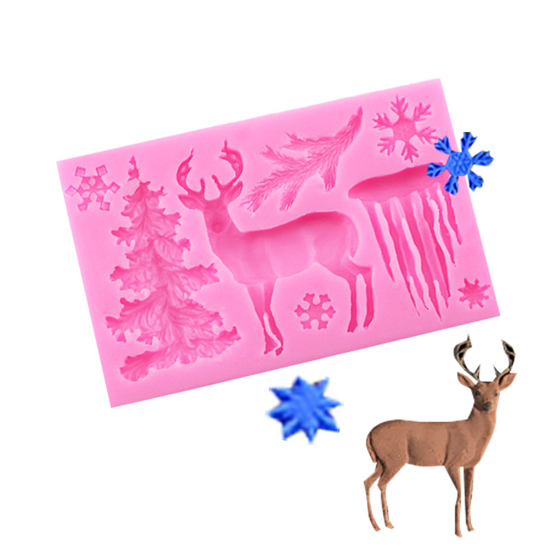 Succulent flower silicone molds, scented gypsum candles, resin mousse cake molds, fondant car decoration molds pic 7