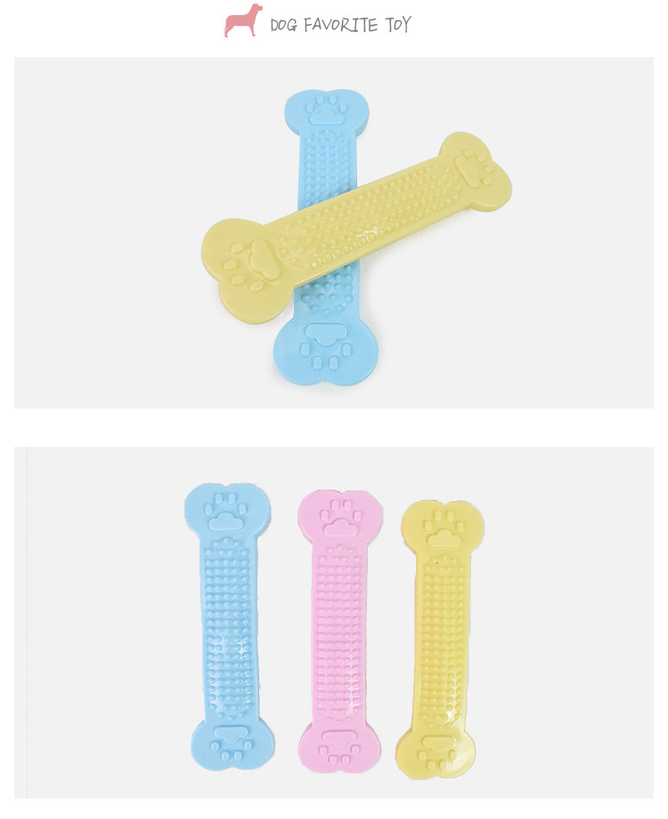 宠物用品马卡龙扁骨头 宠物磨牙耐咬玩具 狗益智玩具 一件代发详情8