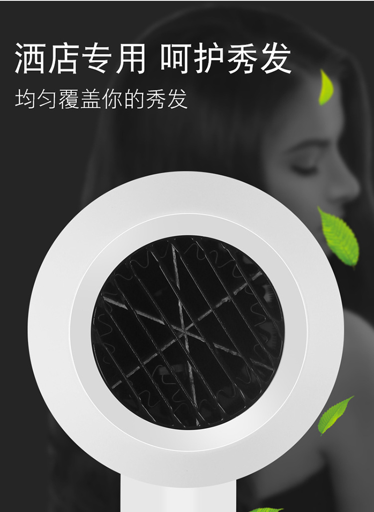 Hotel-specific hair dryer, wall-mounted high-power hair dryer for hotels, baths and homestays, hot and cold hair dryer, air blower pic 6