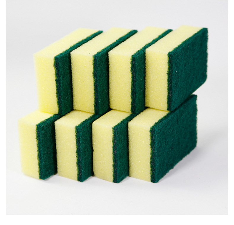 菲斯芙厂家直供多规格质量 洗碗海绵 海绵百洁布 水池刷详情14