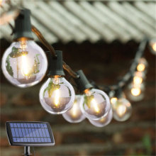 太阳能G40LED球泡2700K暖灯庭院户外USB充电3W高亮玻璃模式CE灯串详情1