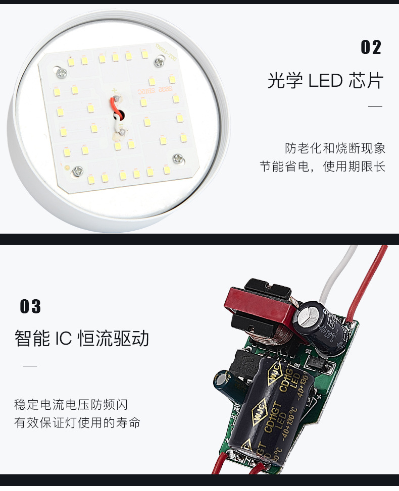 led节能灯泡 高富帅灯泡家用超亮e27螺纹螺口省电耐用球泡B22卡口详情12