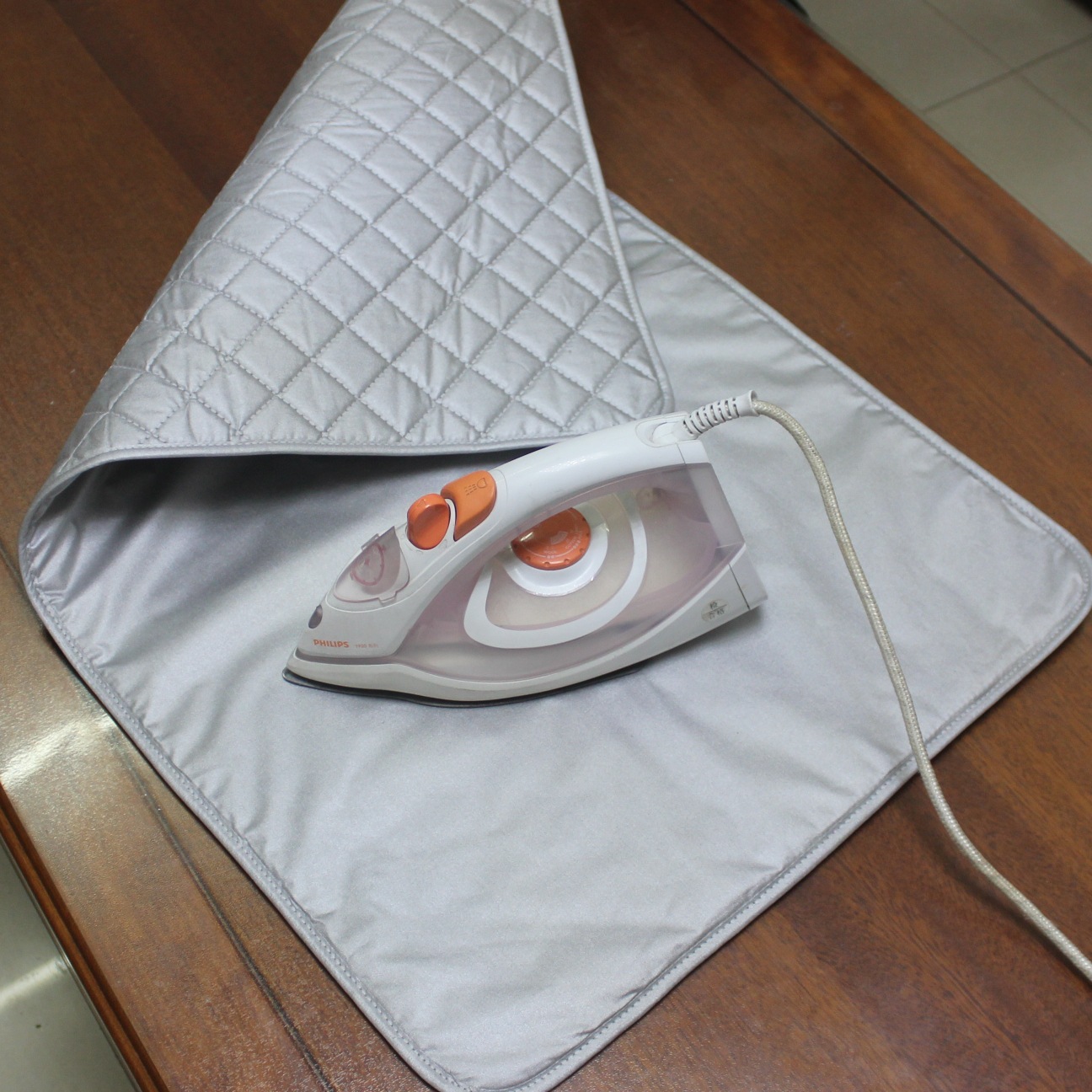 【 Chi Jia 】 Cross-border quality products: AB side all-cotton high-temperature resistant, heat-insulating and anti-scald household foldable ironing pad pic 9