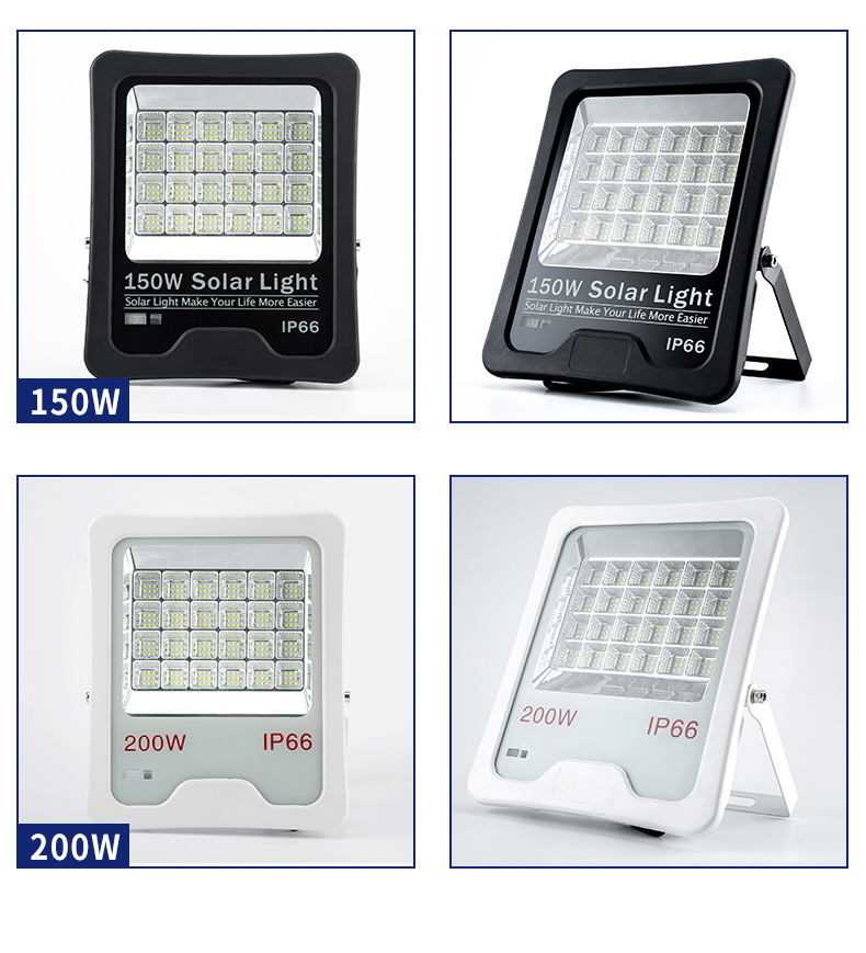 Solar floodlights, outdoor projection searchlights, park lawn high waterproof floodlights, high-power solar lamps pic 23