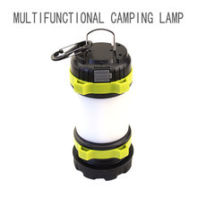 The new solar-powered charging multi-functional surface mount led lamp, tent lamp, USB charging camping lamp, warm light and white light from Hunter Tiger pic 1