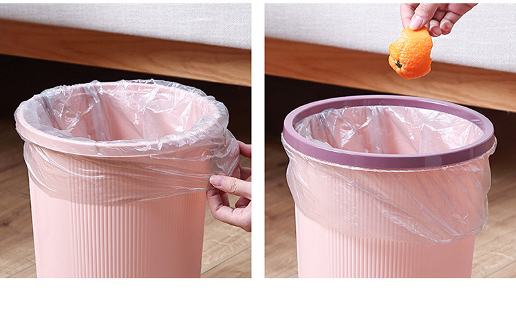 家用分类垃圾桶大号塑料创意卫生间厨房压圈无盖垃圾筒客厅垃圾篓详情8