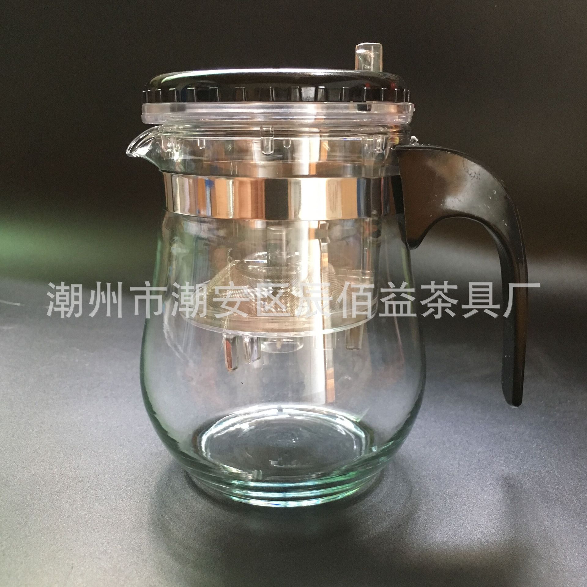 Chenbaiyi Piaoyi Teapot 350ML, Tea Fun Cup, heat-resistant glass Piaoyi Cup, Tea Ceremony Cup, Teapot manufacturer pic 9