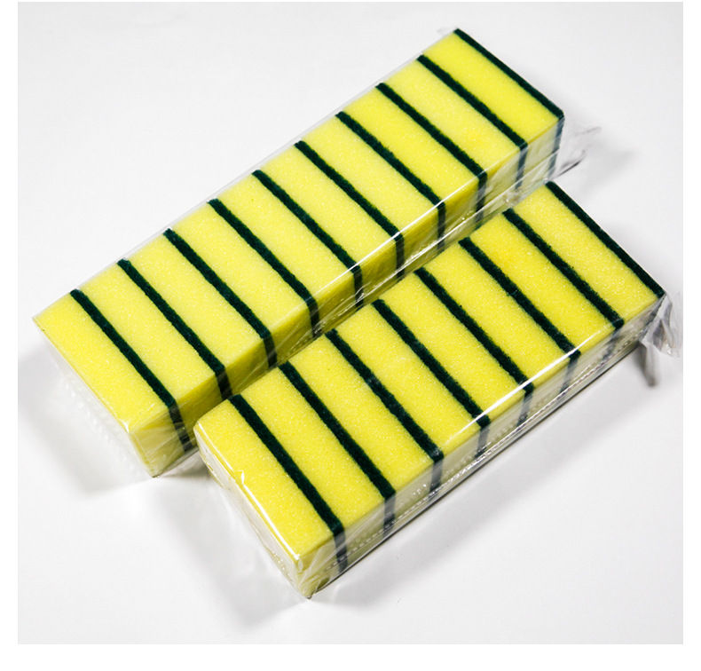 菲斯芙厂家直供多规格质量 洗碗海绵 海绵百洁布 水池刷详情15