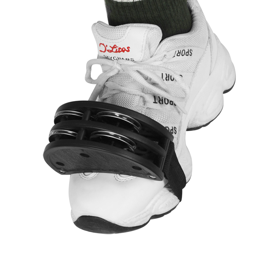 Box drum, castlebell, companion castlebell, double-row castlebell, Orff castlebell, foot pedal, and the larger the amount of rattle, the better pic 11