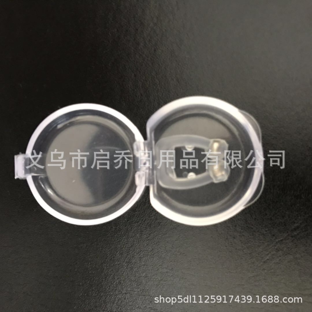 厂家自销 nose clip 止鼾器 防打鼾磁性鼻夹 硅胶止鼾器彩盒包装详情10