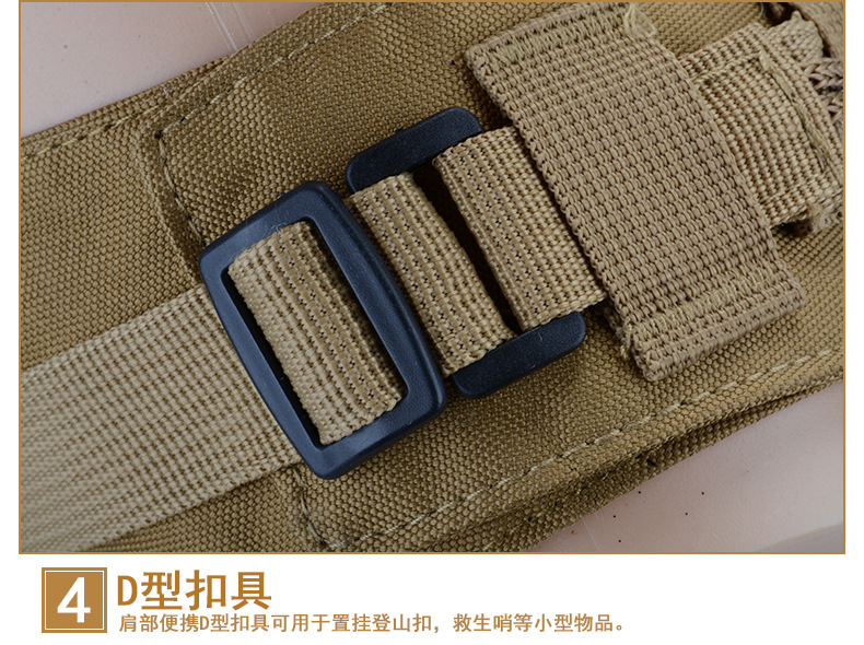 Yitu Tactical vest, anti-explosion Special training, PUBG vest, multi-functional vest, CS camouflage vest, training uniform pic 15