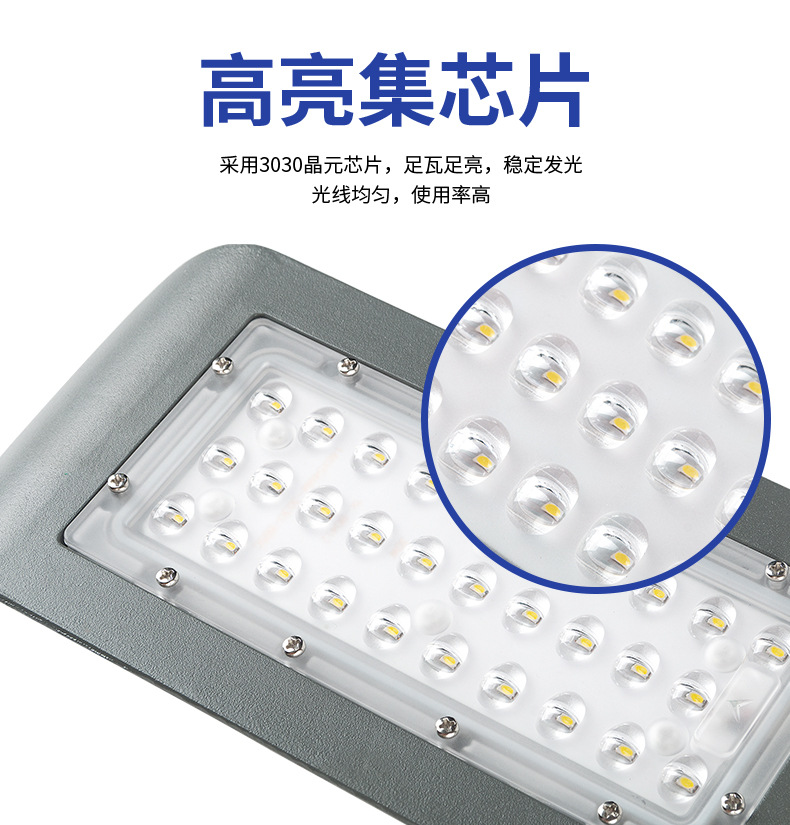 Modern LED road lighting outdoor high-lumen high-power rural street lamps outdoor lighting street lamp heads pic 11