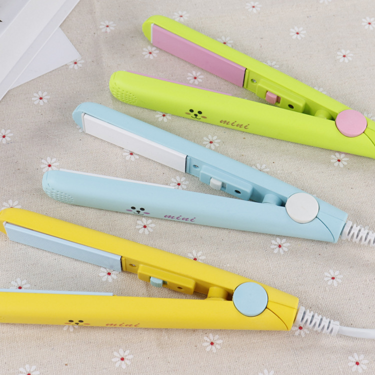 Factory direct sales of creative and fashionable hair straightening boards, household mini round bucket hair straightening devices and hair perming devices, exclusively available in physical stores pic 7
