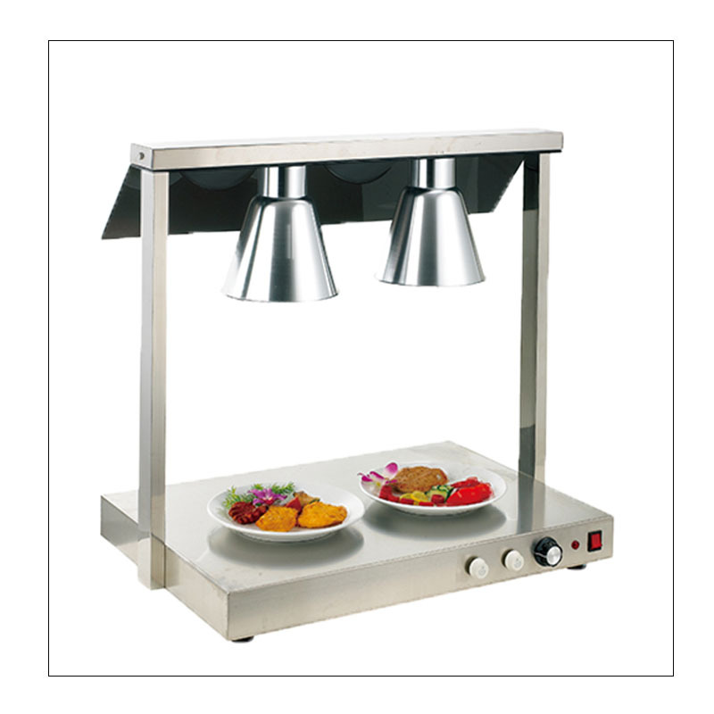 不锈钢底座双头保温灯加热保暖灯酒店自助餐用品烽煌厨房设备详情10