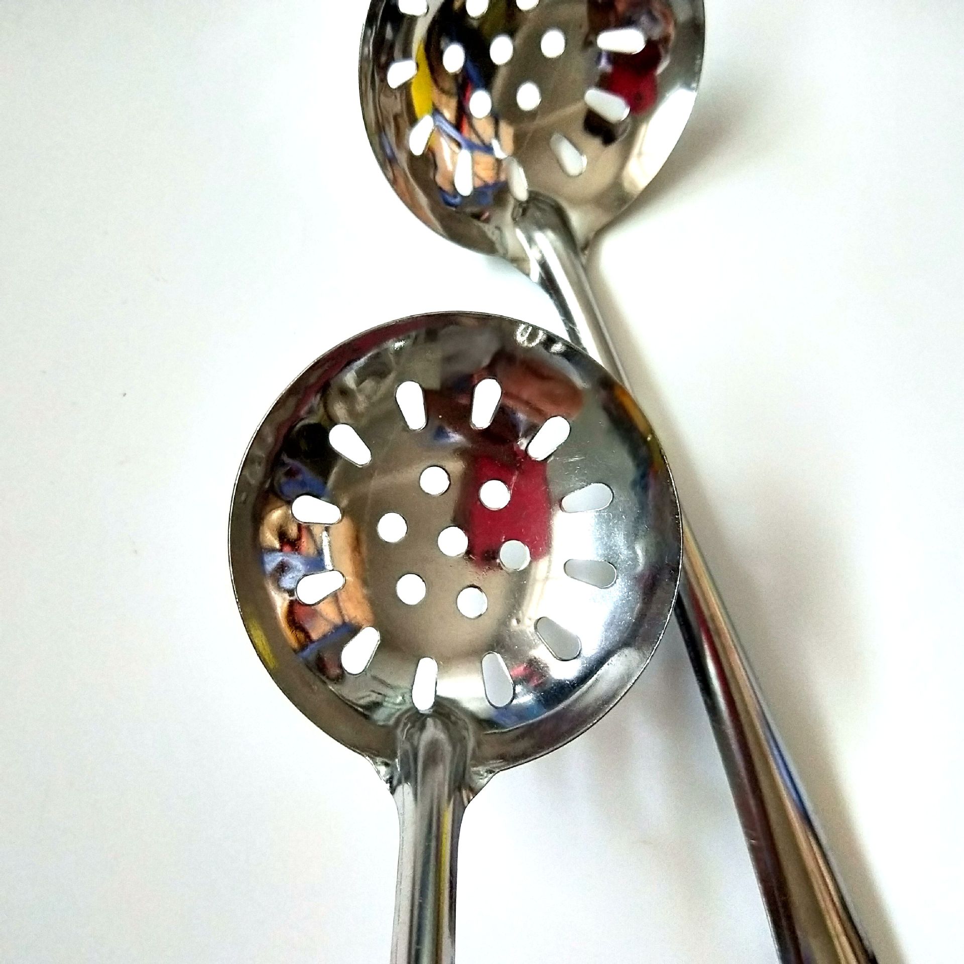 【 Zone 2-4 】 Plain colander 2000 yuan per piece, 1 yuan, 2 yuan colander, hot pot colander, metal colander, oil leakage grid, 1 yuan, 2 yuan wholesale pic 2