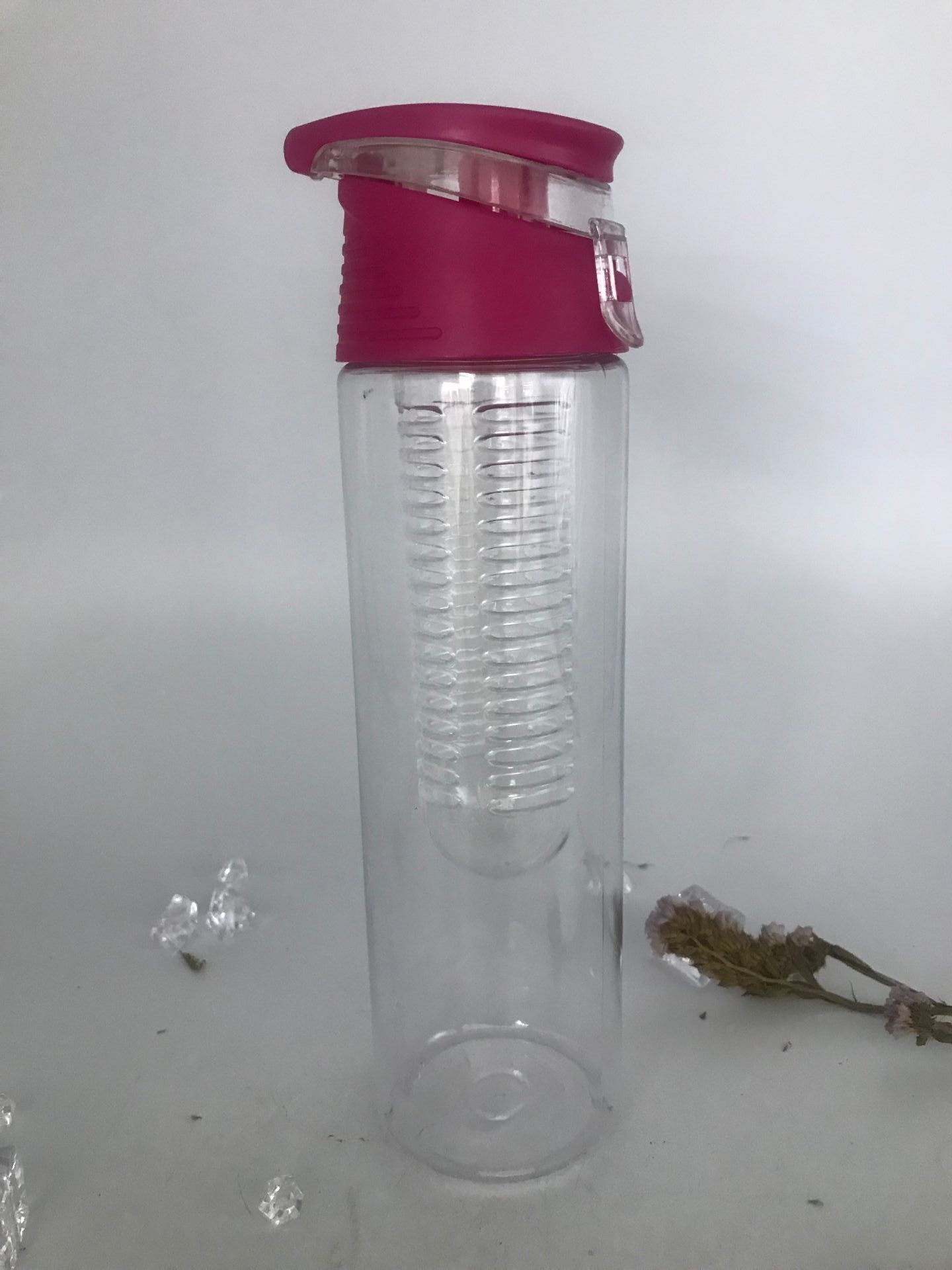 Cross-border Amazon sports and creative outdoor fruit, colorful transparent scale, large-capacity portable water cup for girls, plastic cup pic 8