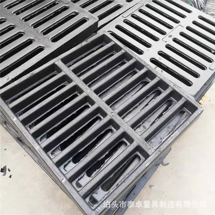 Wholesale resin manhole covers, composite rainwater grates, high-molecular resin grates, and rainwater channel covers in stock pic 5